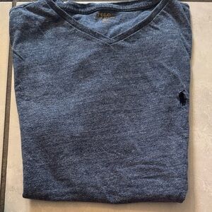 Polo by Ralph Lauren Heathered Blue Tee